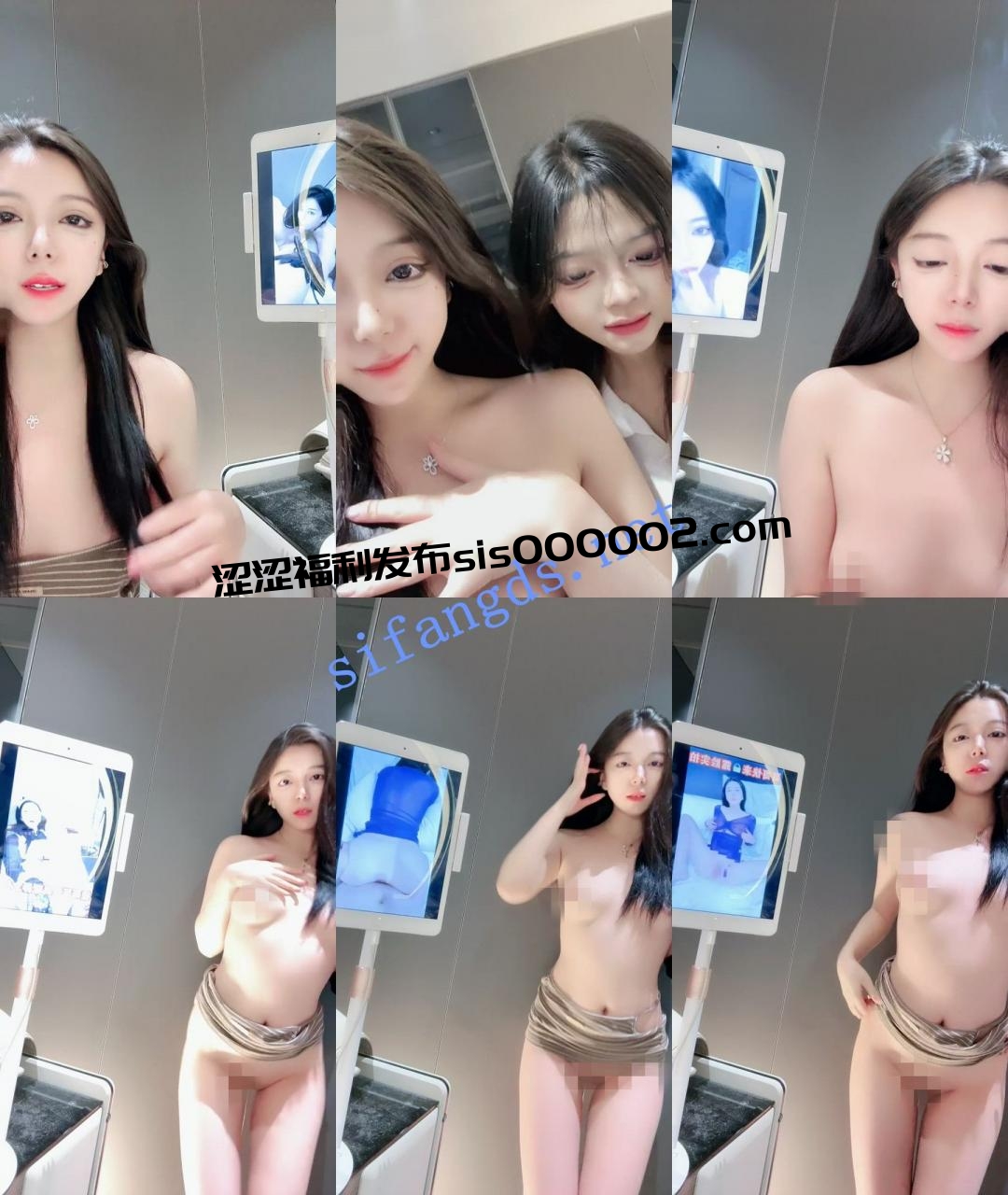 ⚫️女神归来！【女模小草莓】带闺蜜下海~双飞~无套轮着干